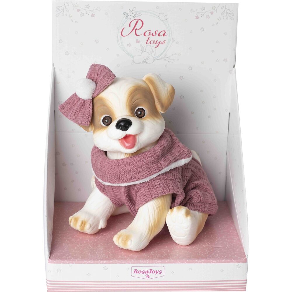 Imagen 2 - Muñeco Bebe Reborn Perrito Pelele Y Lazo