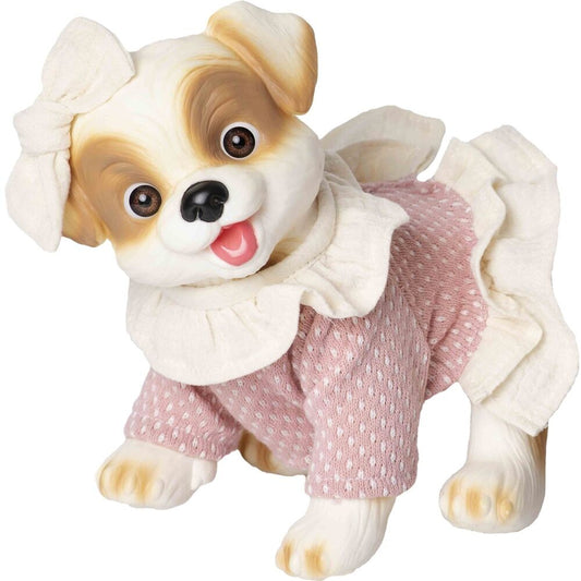 Imagen 1 - Muñeco Bebe Reborn Perrito Vestido Lana