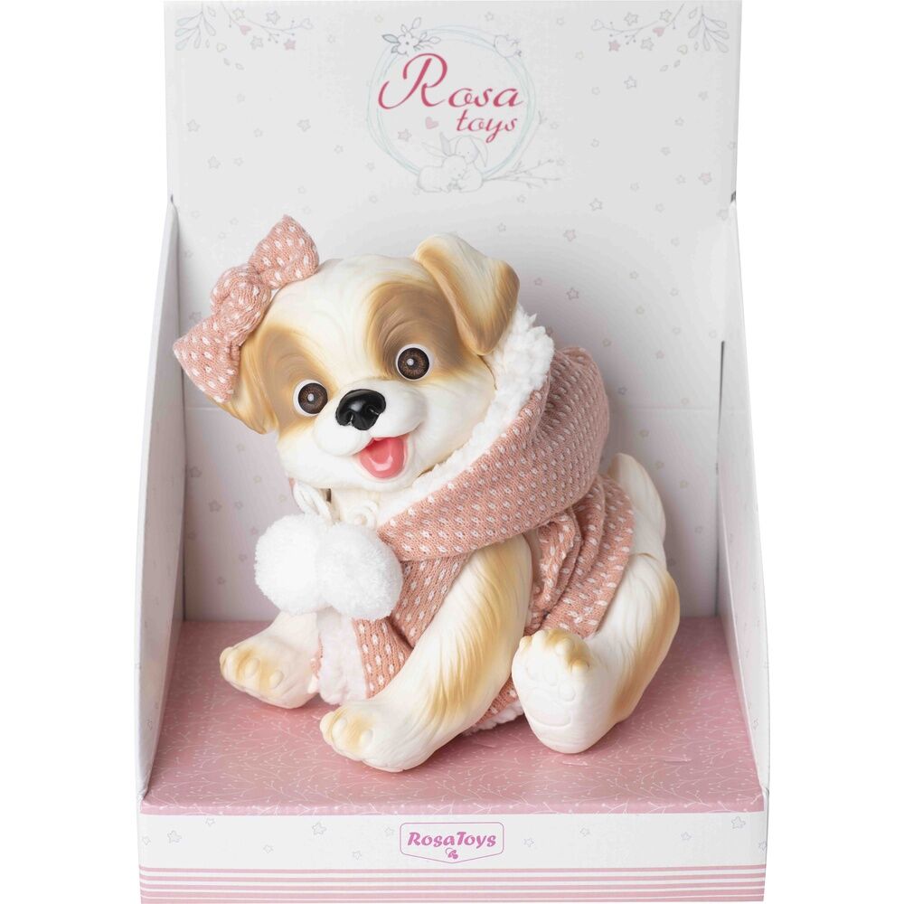 Imagen de Muñeco Bebe Reborn Perrito Chaleco parte de nuestra colección en Espadas y más, sitio oficial.