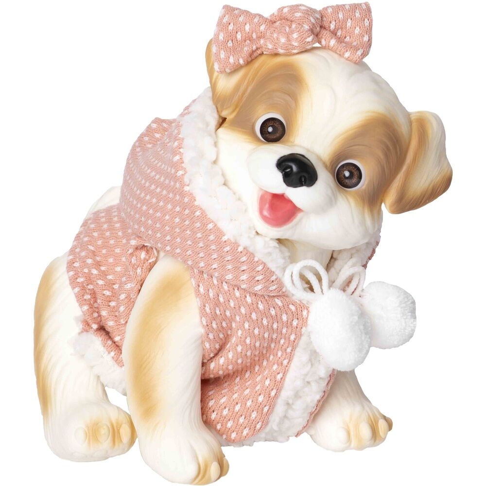 Imagen de Muñeco Bebe Reborn Perrito Chaleco parte de nuestra colección en Espadas y más, sitio oficial.