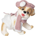 Imagen 1 - Muñeco Bebe Reborn Perrito Bufanda Y Gorro