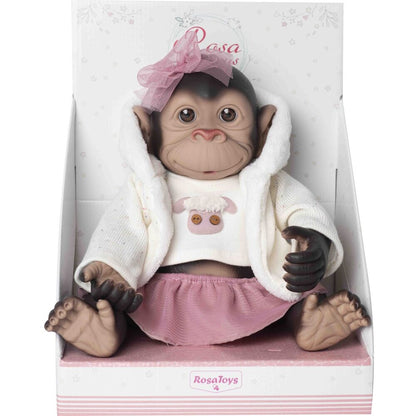 Imagen de Muñeco Bebe Reborn Mono Capucha Y Falda parte de nuestra colección en Espadas y más, sitio oficial.