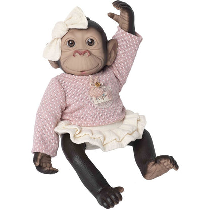 Imagen 1 - Muñeco Bebe Reborn Jersey Y Falda