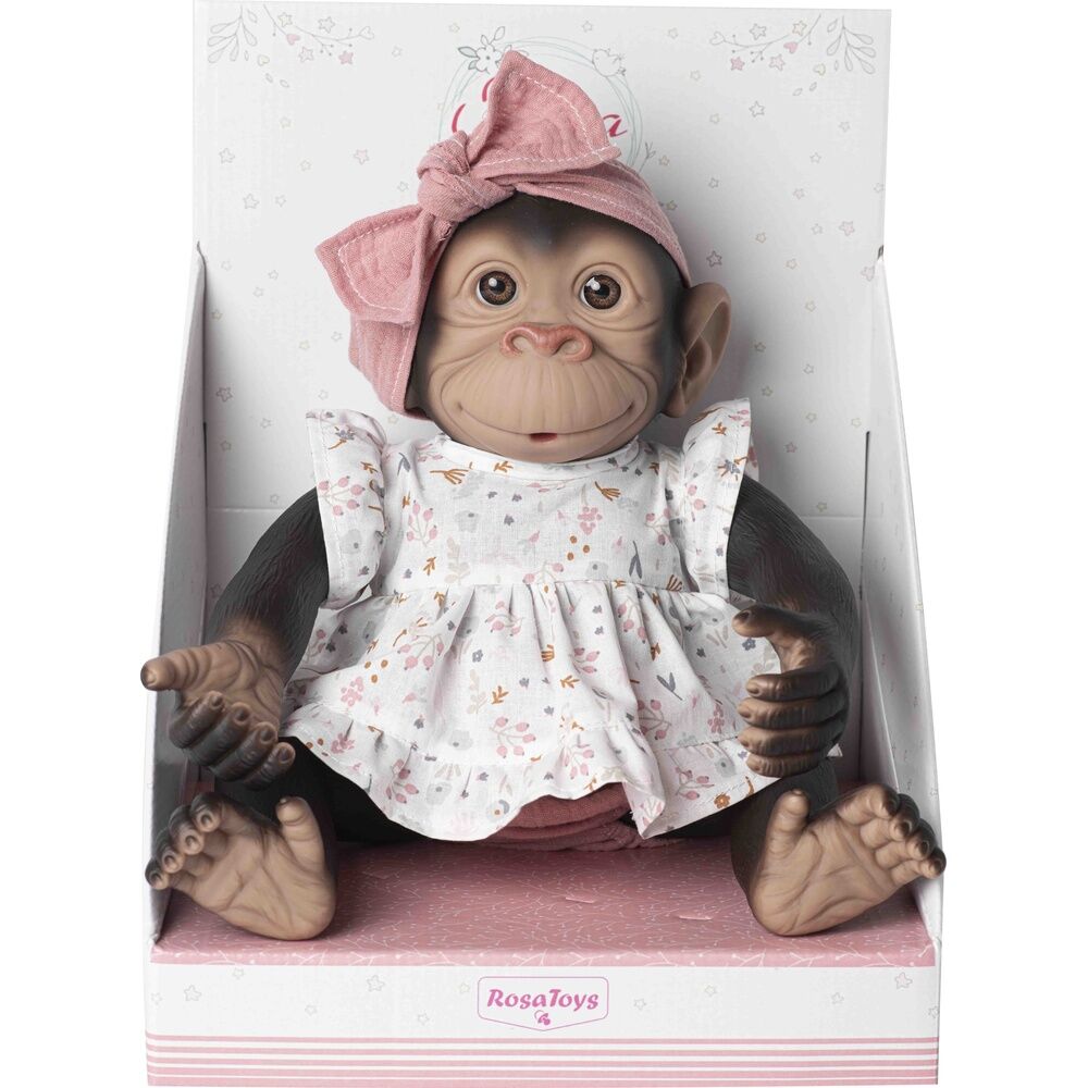 Imagen 2 - Muñeco Bebe Reborn Vestido Rosa