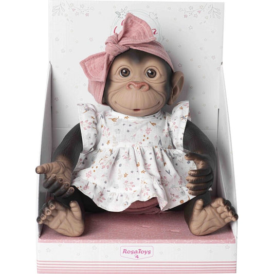 Imagen 2 - Muñeco Bebe Reborn Vestido Rosa