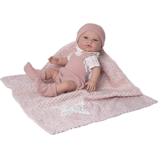 Imagen 1 - Muñeca Bebe Reborn Recien Nacido Con Mantita Musical