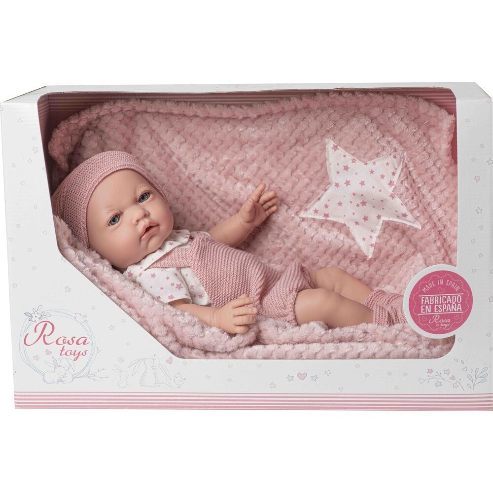 Imagen 3 - Muñeca Bebe Reborn Recien Nacido Con Mantita Musical