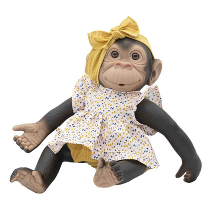 Imagen 1 - Muñeco Bebe Reborn Vestido Amarillo