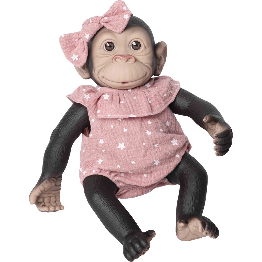 Imagen 1 - Muñeco Bebe Reborn Pelele Rosa