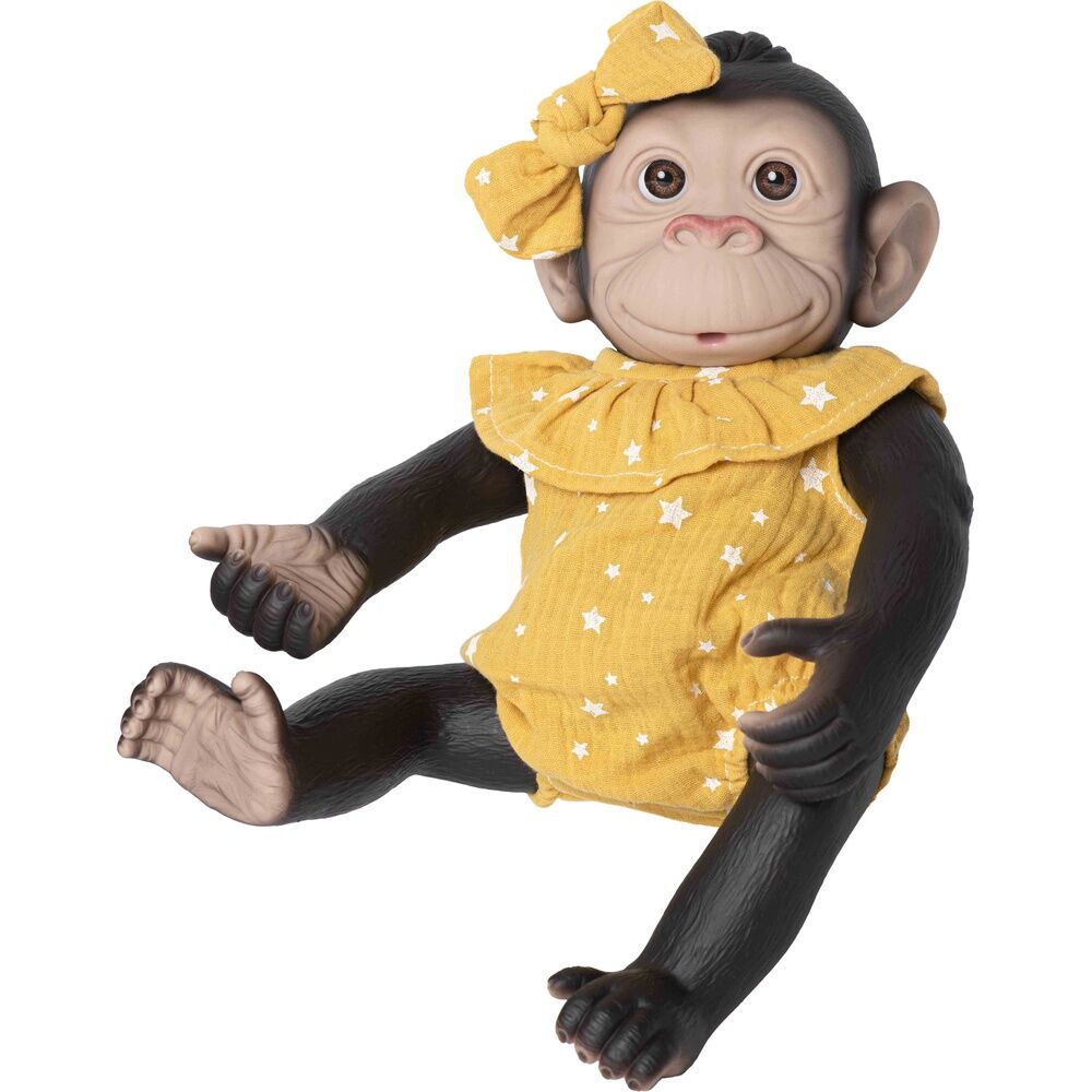 Imagen 1 - Muñeco Bebe Reborn Pelele Amarillo