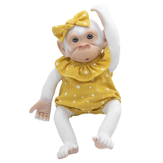 Imagen 1 - Muñeco Bebe Reborn Copito Pelele Amarillo