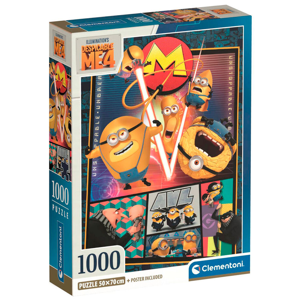 Imagen 1 de Puzzle Gru Mi Villano Favorito 4 1000Pzs