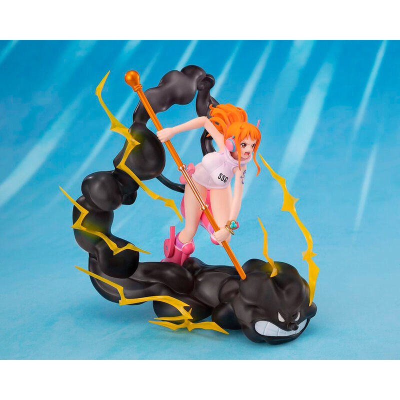 Imagen 2 - Figura Figuarts Zero Extra Battle Nami Lightning Blast One Piece 17Cm