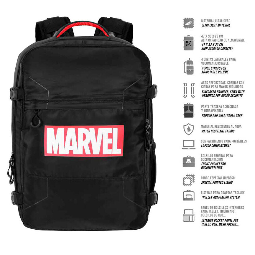 Imagen 2 - Mochila Comics Marvel 49Cm