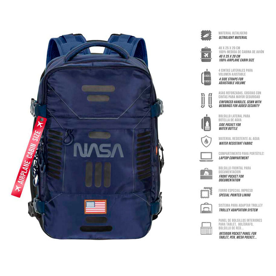 Imagen 3 - Mochila Spaceship Nasa 40Cm