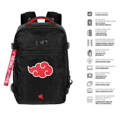 Imagen 3 - Mochila Clouds Naruto Shippuden 40Cm