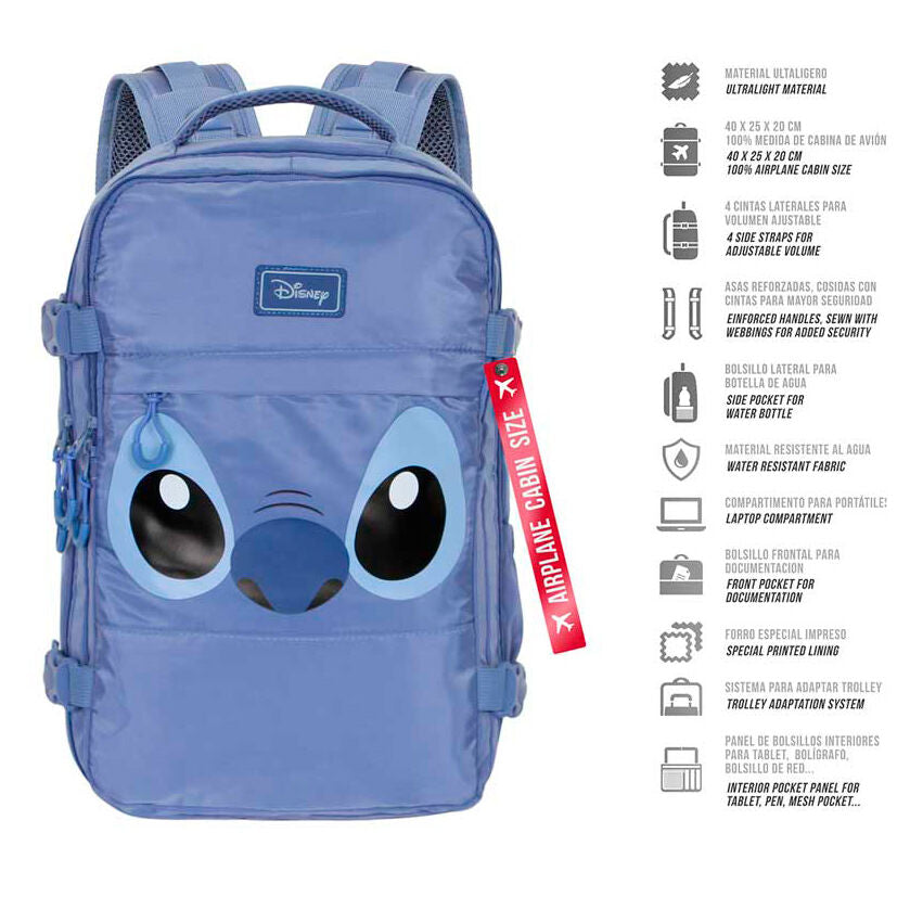 Imagen 2 de Mochila Stitch Disney 40Cm 3