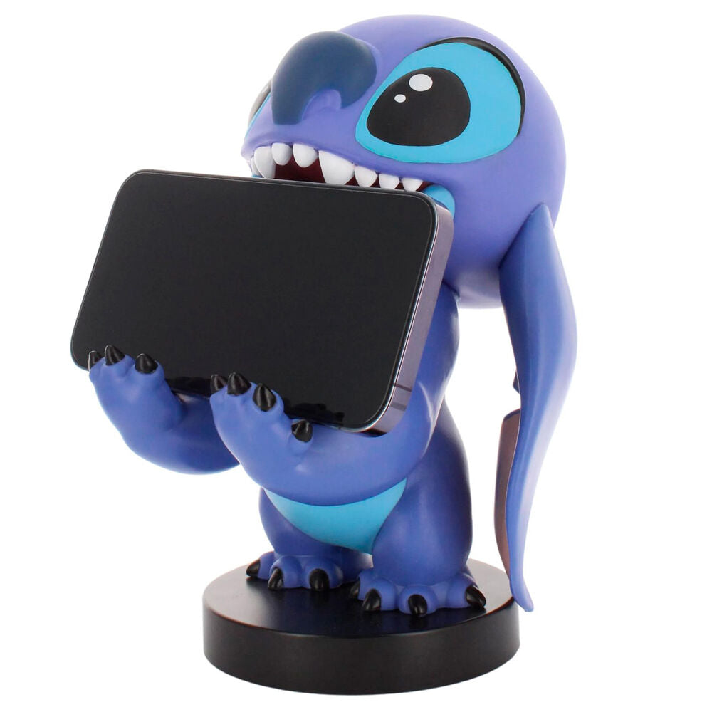 Imagen 4 - Cable Guy Soporte Sujecion Smiley Stitch Disney 20Cm