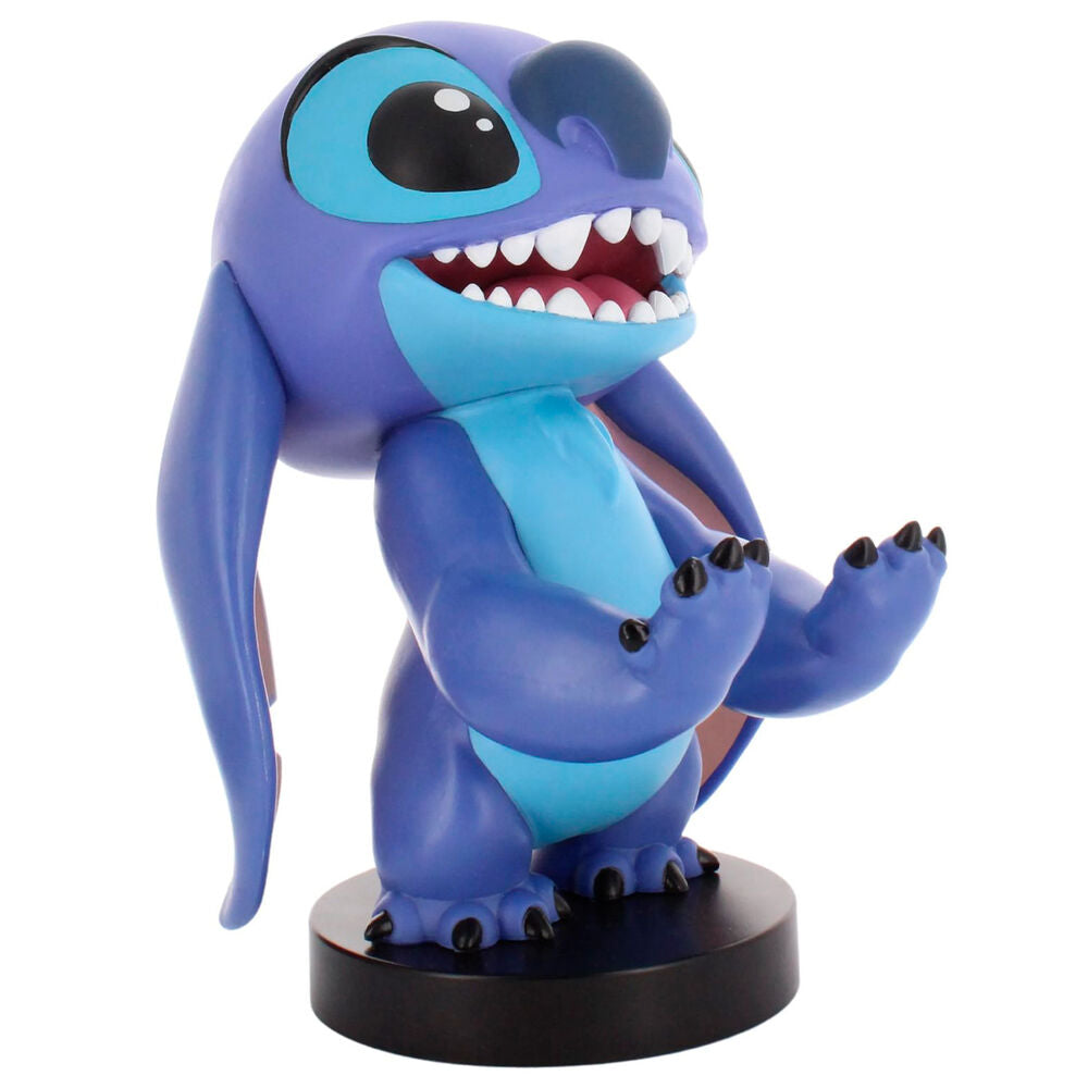 Imagen 5 - Cable Guy Soporte Sujecion Smiley Stitch Disney 20Cm