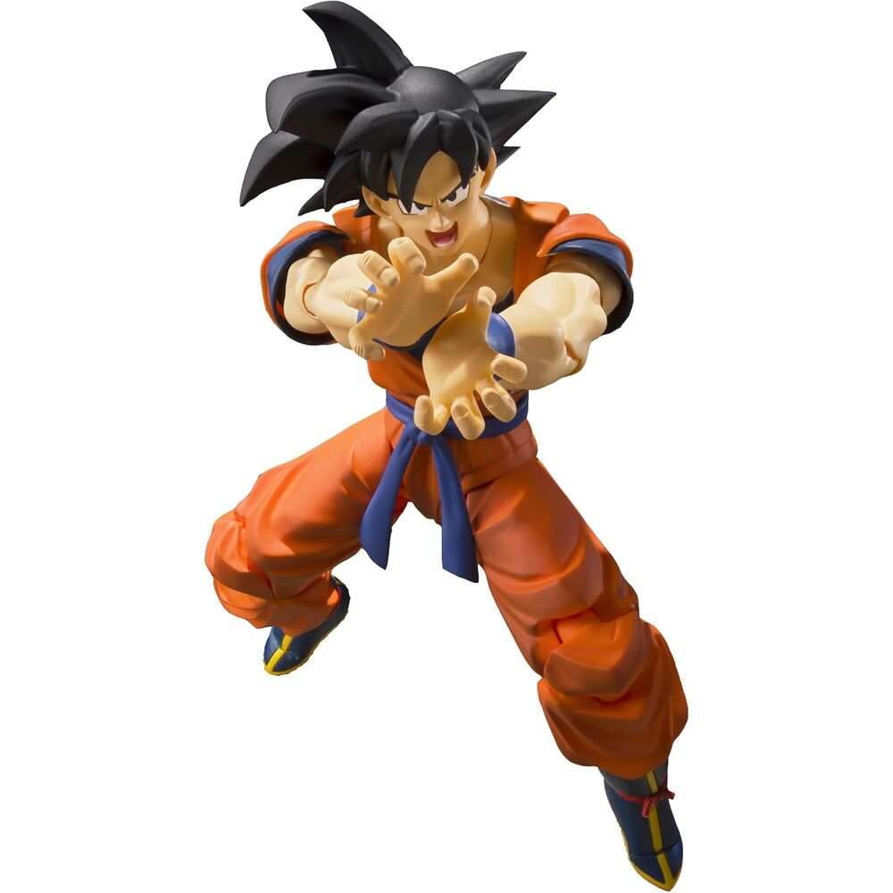 Imagen de Figura Son Goku Saiyan Raised On Earth Dragon Ball 14Cm parte de nuestra colección en Espadas y más, sitio oficial.