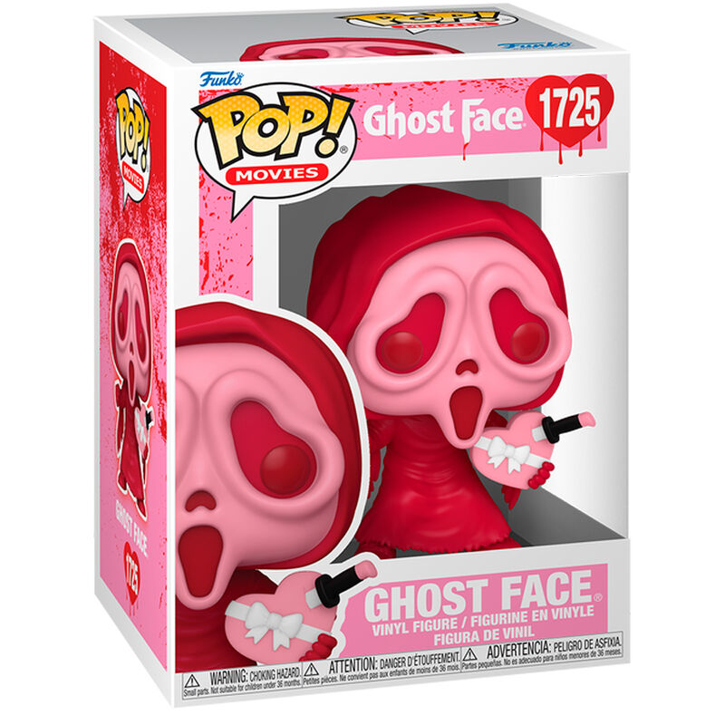 Imagen de Figura Pop Scream Ghost Face Valentine parte de nuestra colección en Espadas y más, sitio oficial.