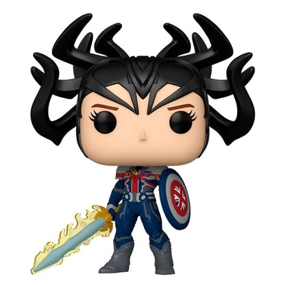 Imagen 2 - Figura Pop Marvel What If Infinity Captain Carter