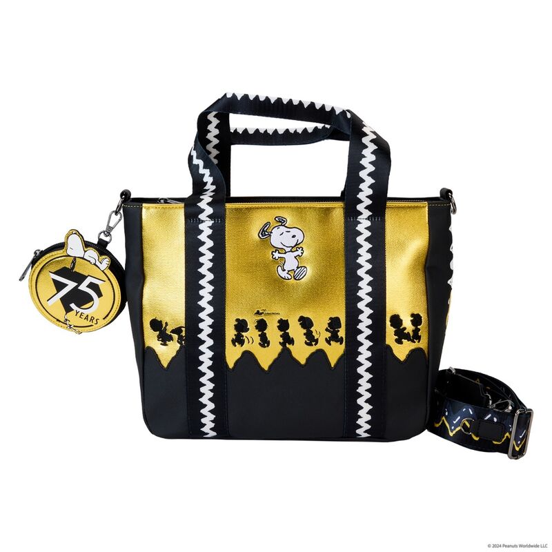 Imagen de Bolso + Monedero Snoopy Gang 75Th Anniversary Peanuts Snoopy Loungefly parte de nuestra colección en Espadas y más, sitio oficial.