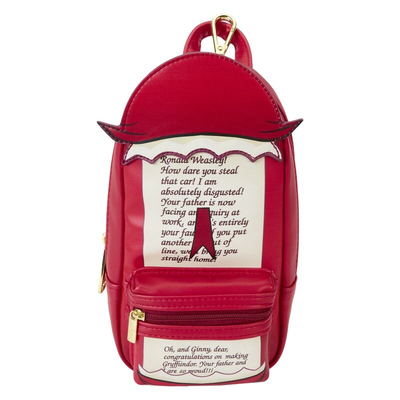 Imagen de Portatodo Howler Harry Potter Loungefly parte de nuestra colección en Espadas y más, sitio oficial.
