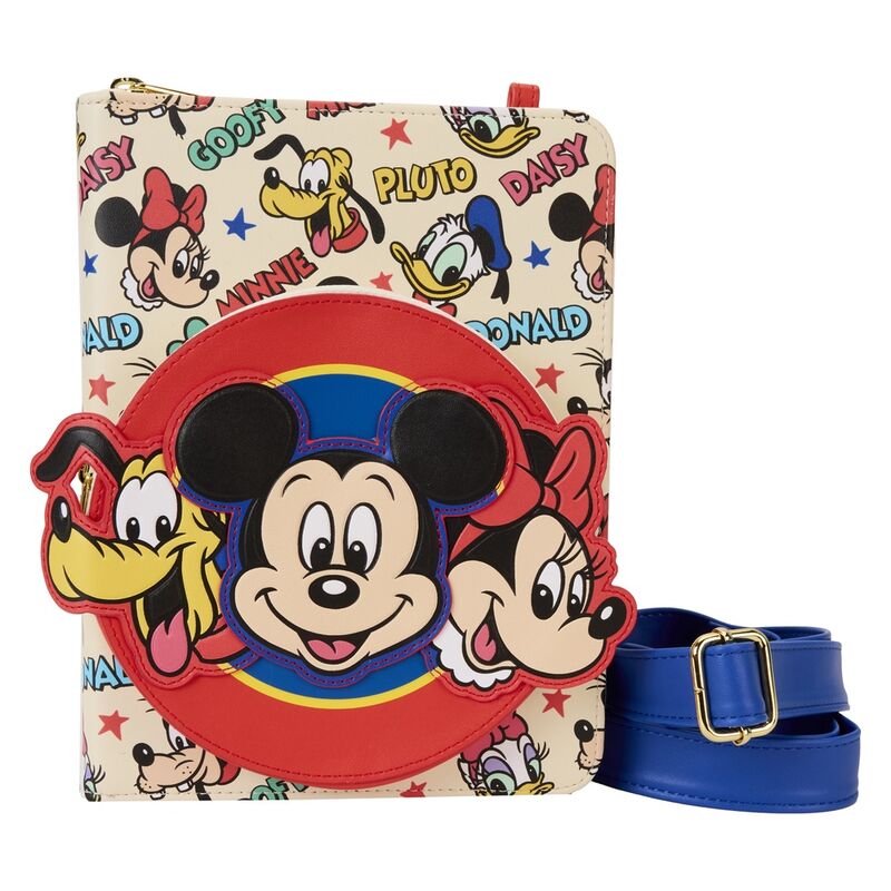 Imagen de Cuaderno Bolso Mickey And Friends Classic Disney Loungefly parte de nuestra colección en Espadas y más, sitio oficial.