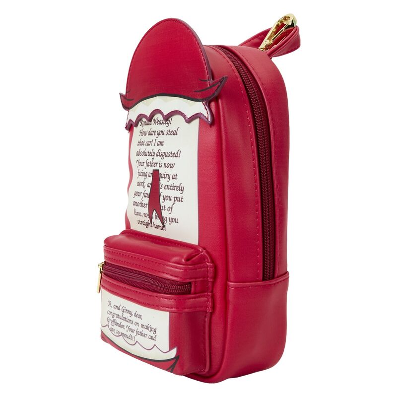 Imagen de Portatodo Howler Harry Potter Loungefly parte de nuestra colección en Espadas y más, sitio oficial.