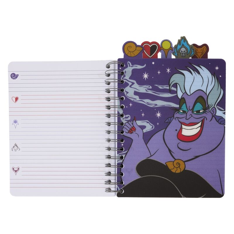 Imagen de Cuaderno Villanas Disney Loungefly parte de nuestra colección en Espadas y más, sitio oficial.
