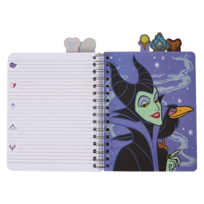 Imagen de Cuaderno Villanas Disney Loungefly parte de nuestra colección en Espadas y más, sitio oficial.