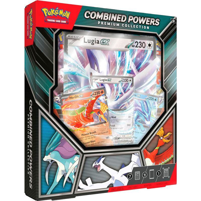 Imagen 2 de Blister Cartas Coleccionables Combined Powers Premium Pokemon Ingles