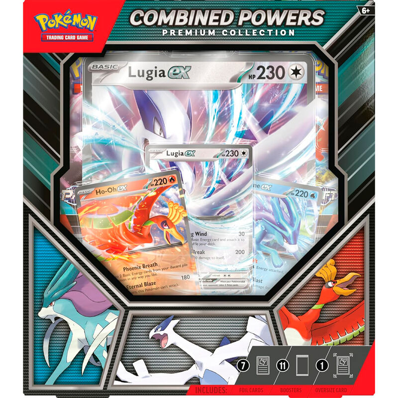 Imagen 3 de Blister Cartas Coleccionables Combined Powers Premium Pokemon Ingles