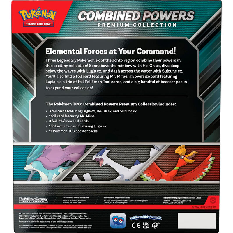 Imagen 4 de Blister Cartas Coleccionables Combined Powers Premium Pokemon Ingles