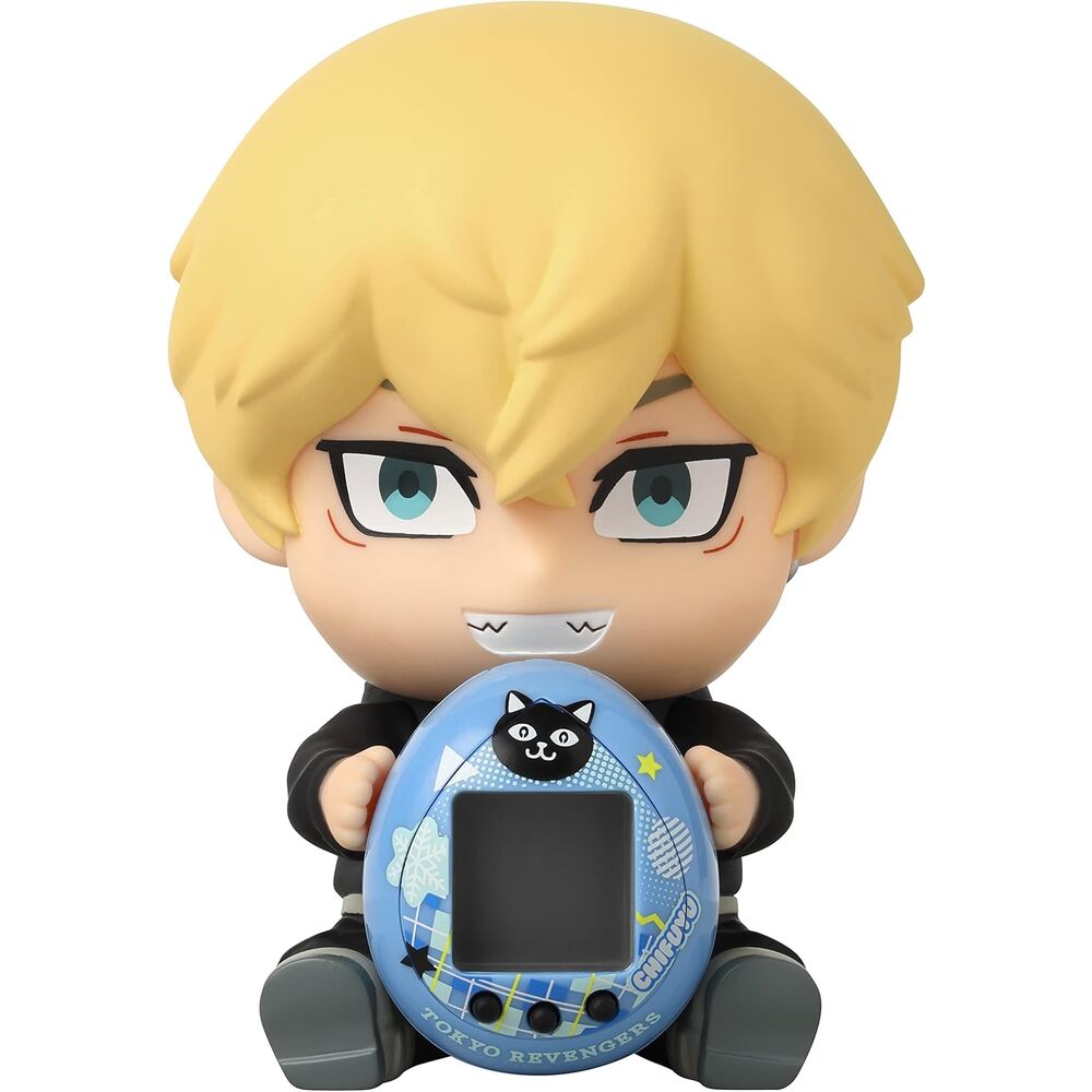 Imagen 2 de Figura Soporte Chifuyu + Tamagotchi Hugmy Tokyo Revengers