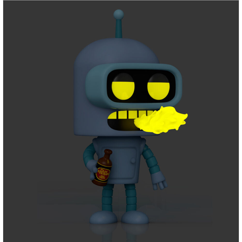 Imagen de Figura Pop Futurama Bender Chase parte de nuestra colección en Espadas y más, sitio oficial.