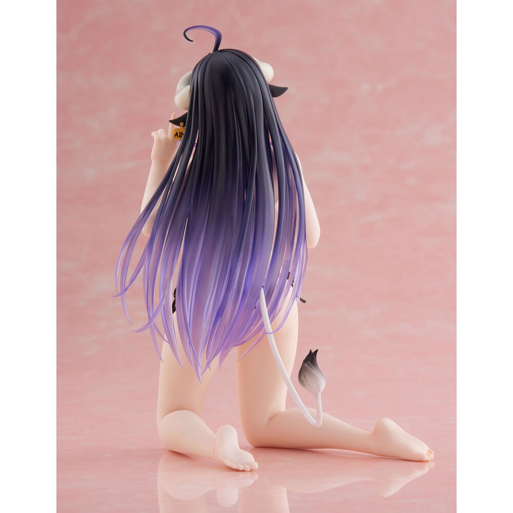 Imagen 3 - Figura Albedo Cow-print Swimsuit Desktop Cute Overlord 13Cm