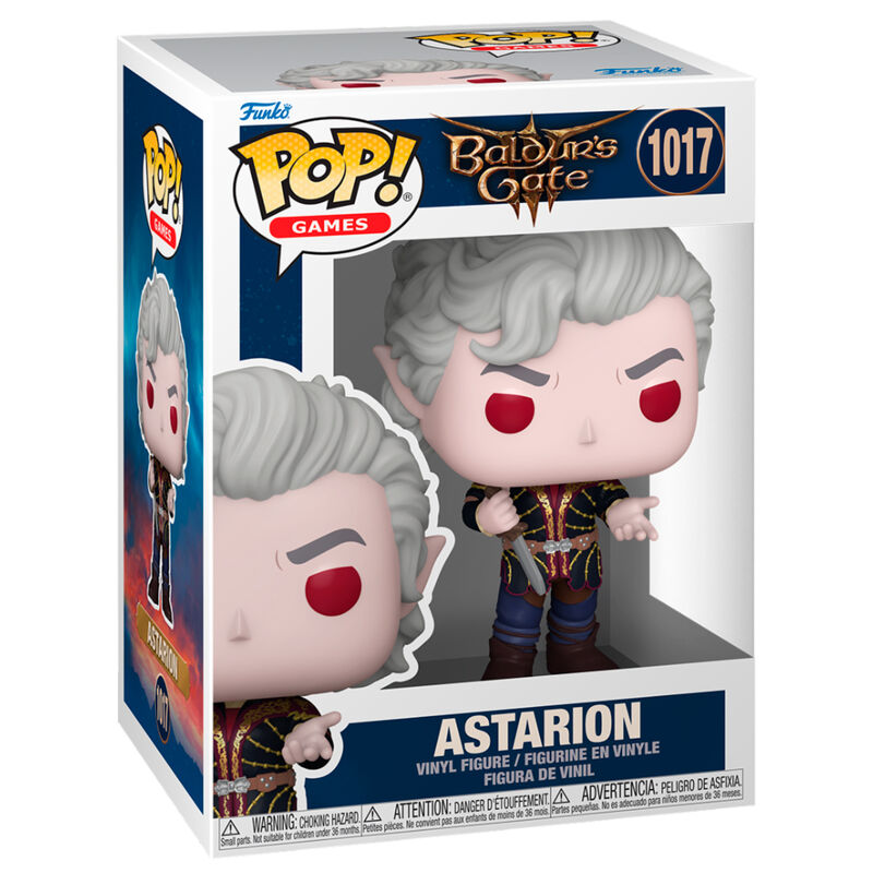 Imagen de Figura Pop Baldurs Gate Astarion parte de nuestra colección en Espadas y más, sitio oficial.