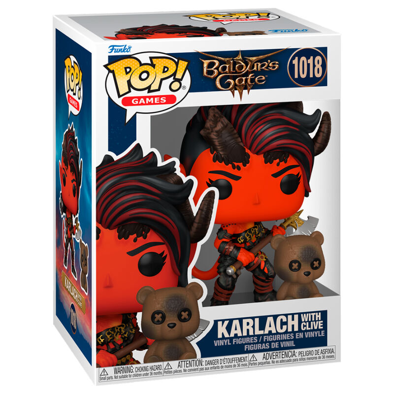 Imagen 1 - Figura Pop Baldurs Gate Karlach With Clive