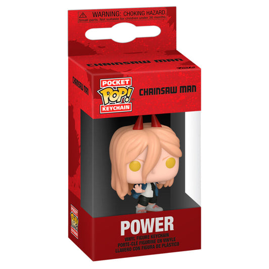 Imagen de Llavero Pocket Pop Chainsaw Man Power parte de nuestra colección en Espadas y más, sitio oficial.