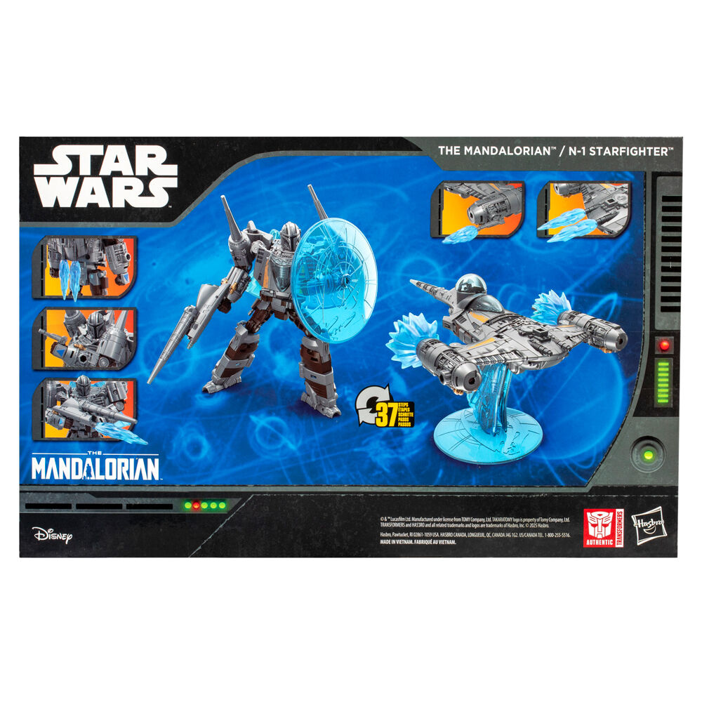 Imagen 10 - Figura N-1 Starfighter The Mandalorian Star Wars Transformers 19Cm