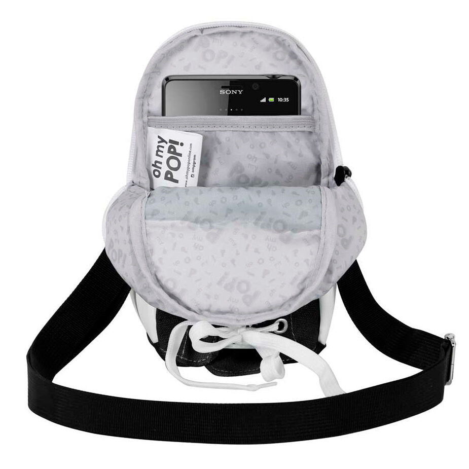 Imagen 2 - Bolso Bandolera Sneakers Black Oh My Pop!