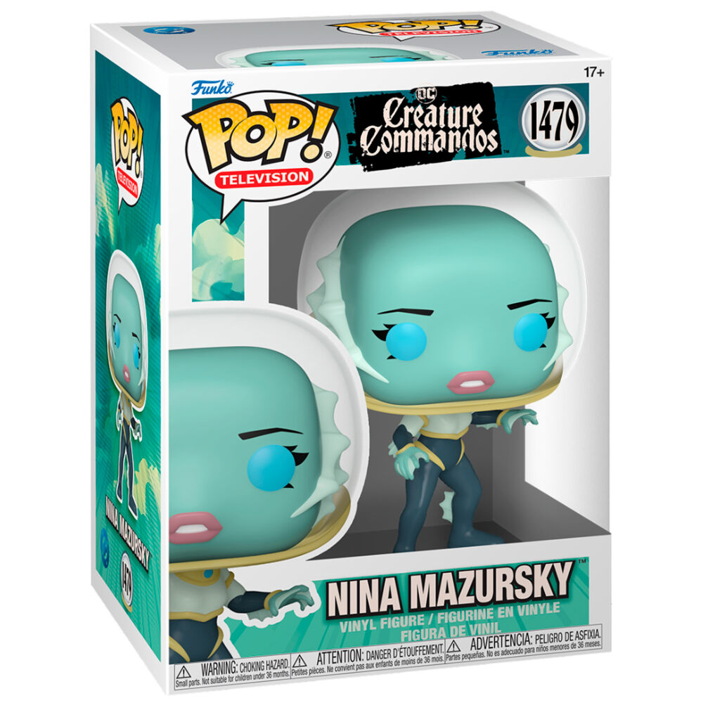 Imagen 2 - Figura Pop Dc Comics Comandos De Criaturas Nina Mazursky