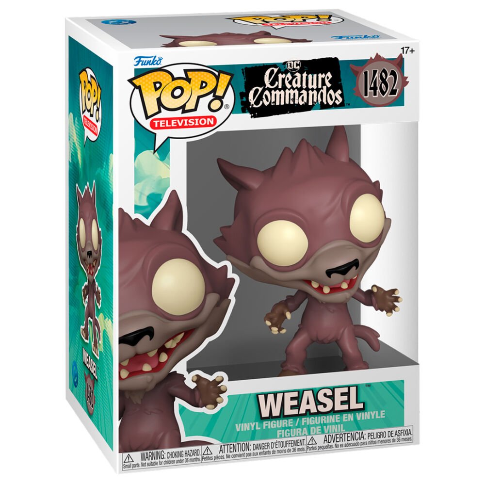 Imagen 2 - Figura Pop Dc Comics Comandos De Criaturas Weasel