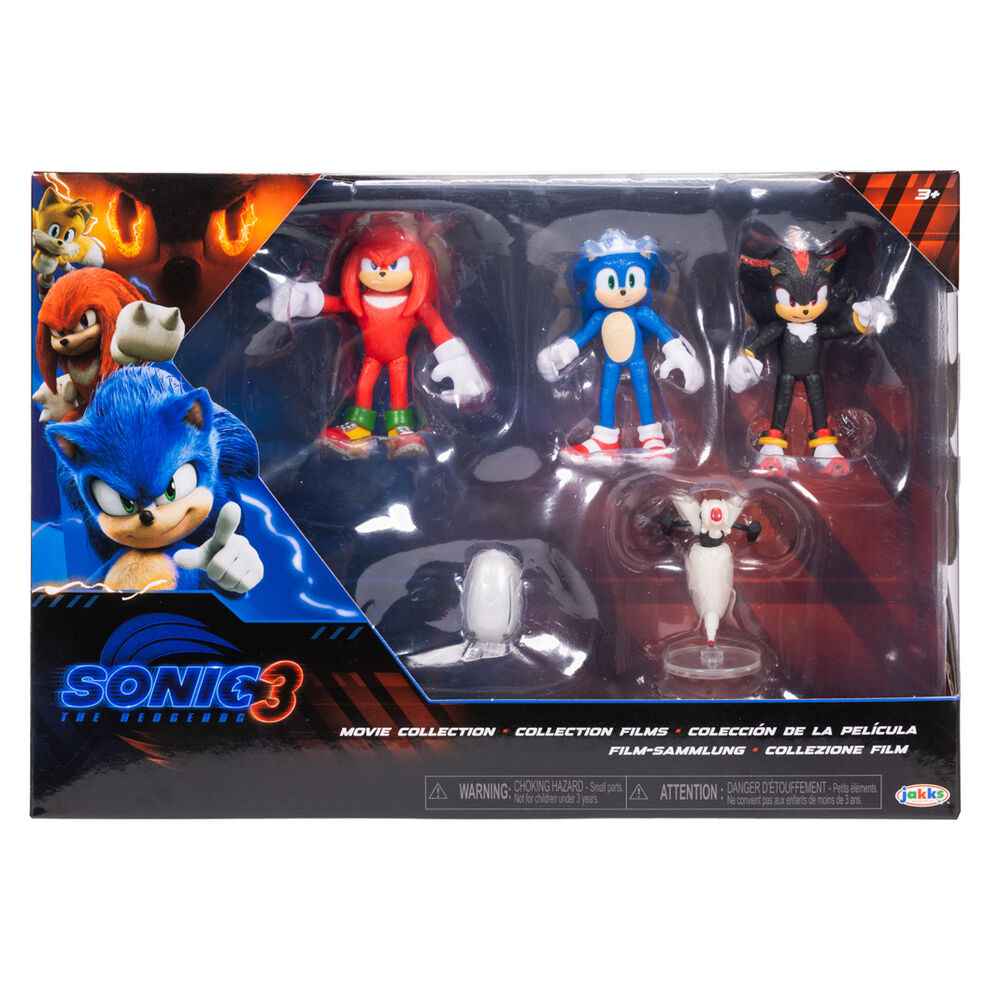 Imagen 1 de Blister Figuras Sonic 3 6Cm