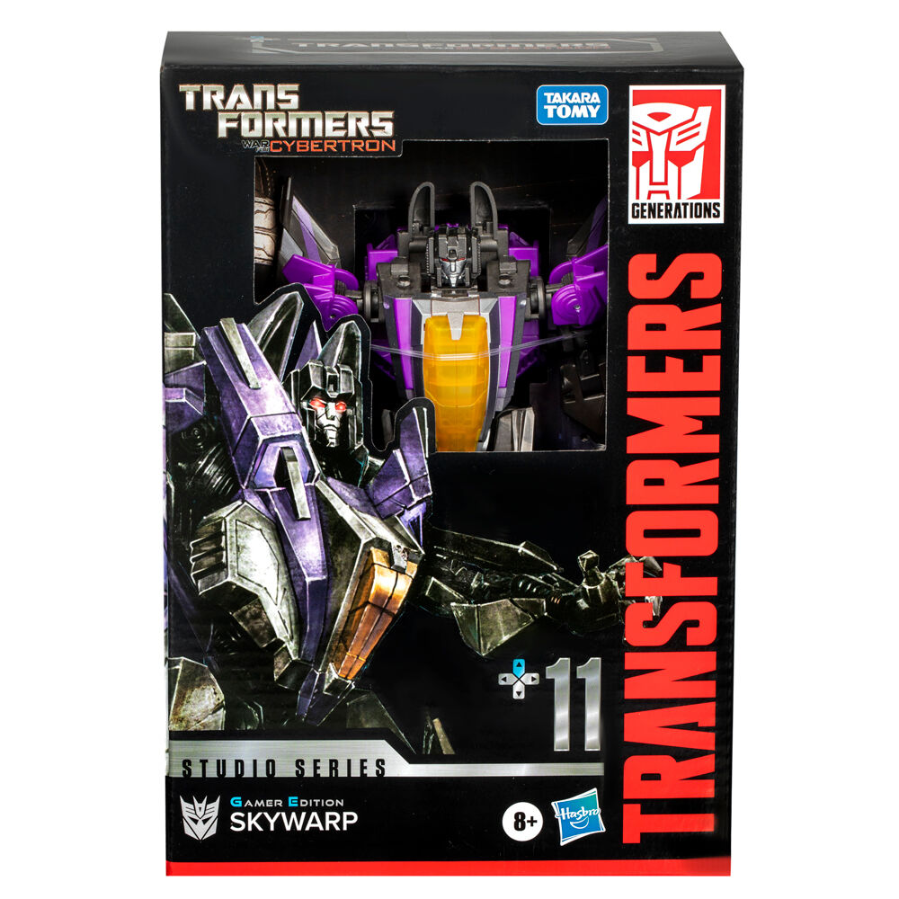 Imagen 1 - Figura Skywarp Studio Series Gamer Edition Cybertron Transformers 16,5Cm