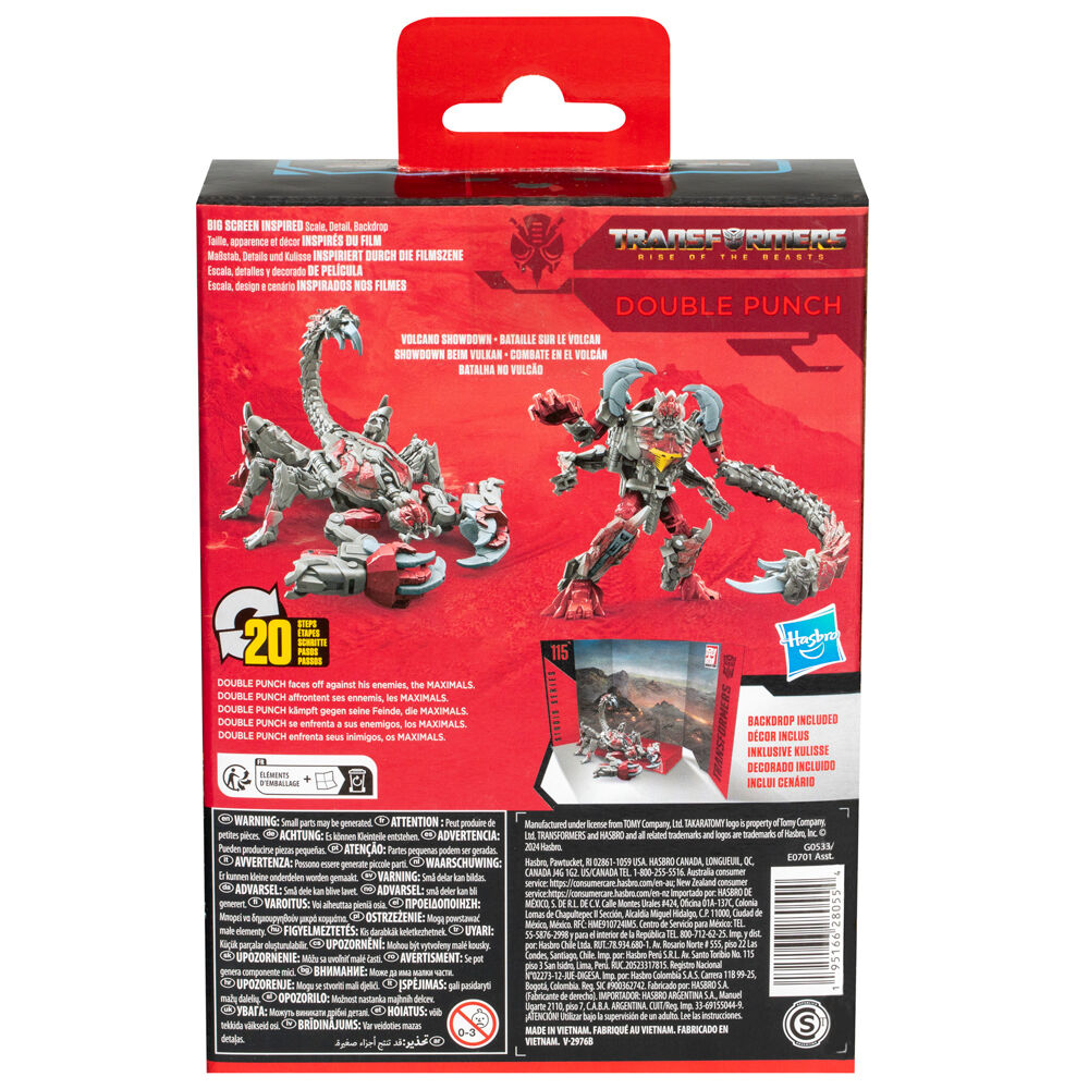 Imagen 5 - Figura Double Punch Studio Series El Despertar De Las Bestias Transformers