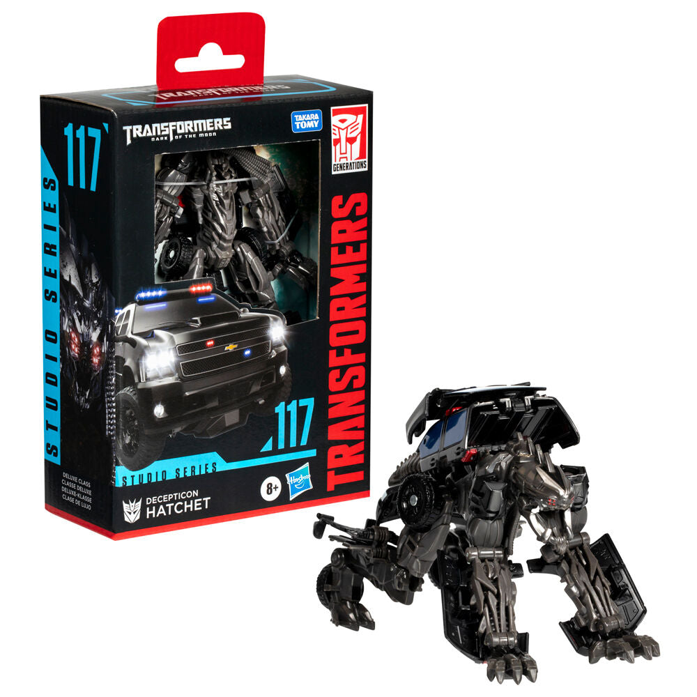 Imagen de Figura Decepticon Hatchet Studio Series El Lado Oscuro De La Luna Transformers 11,5Cm parte de nuestra colección en Espadas y más, sitio oficial.