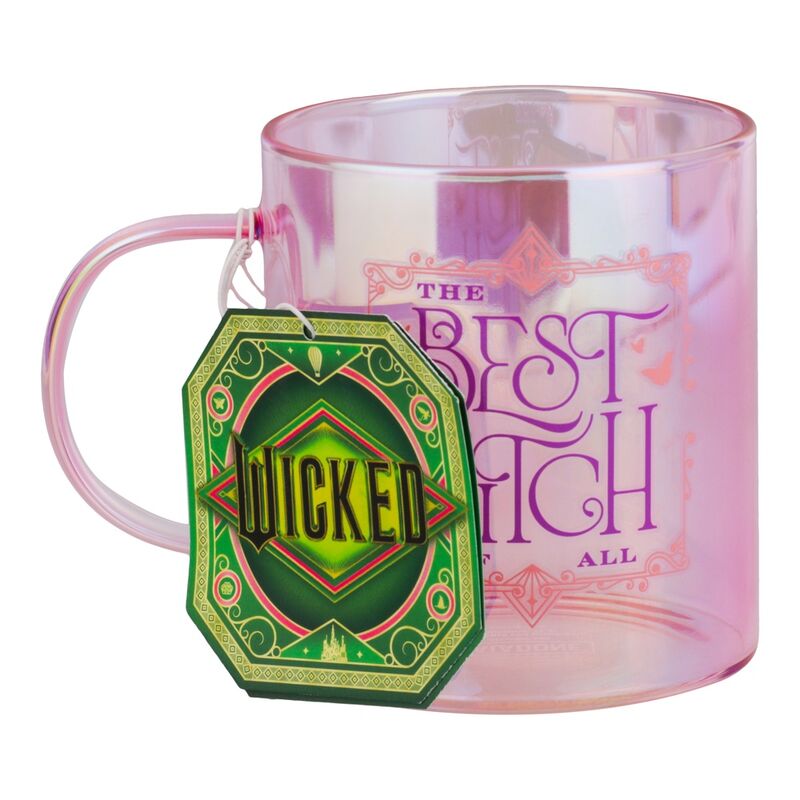 Imagen 2 - Taza Cristal Iridiscente Glinda Wicked 520Ml